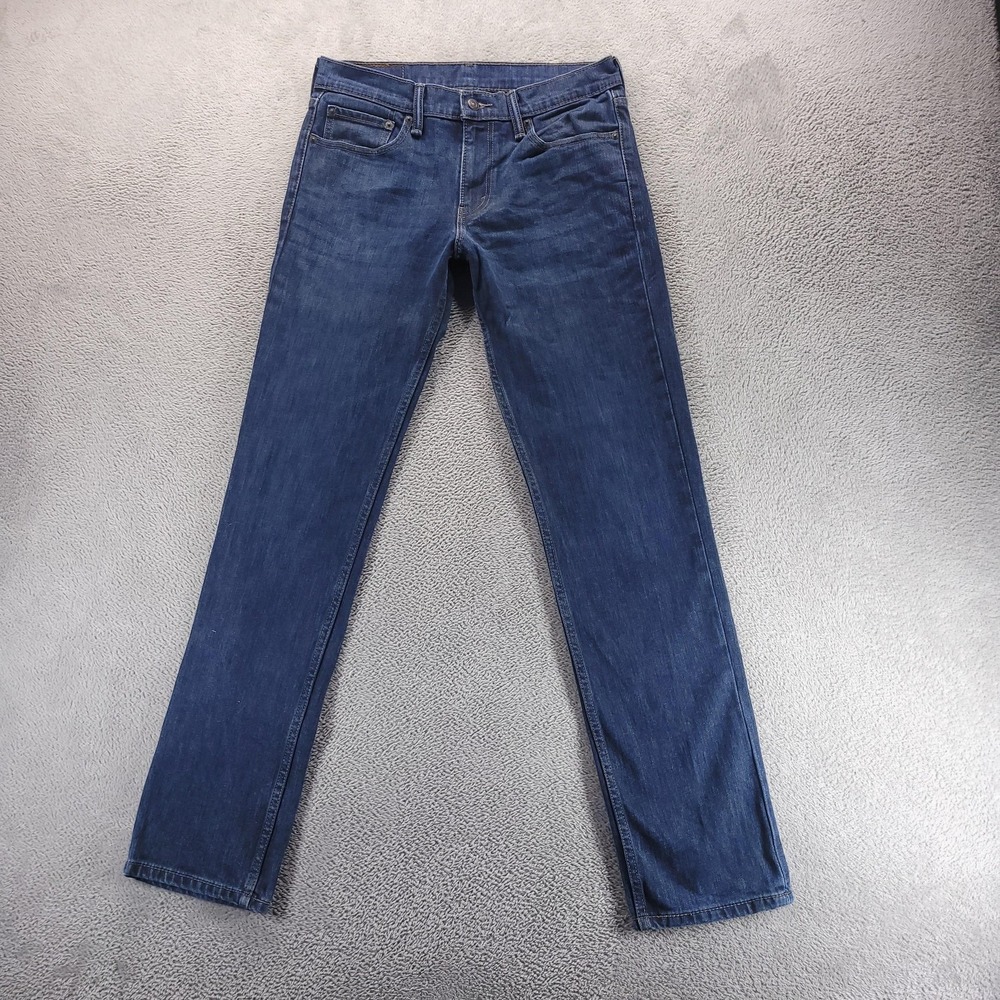 Levi's Jeans Mens 32x34 Blue 511 Slim Tapered Dark Wash Comfort Stretch 44053